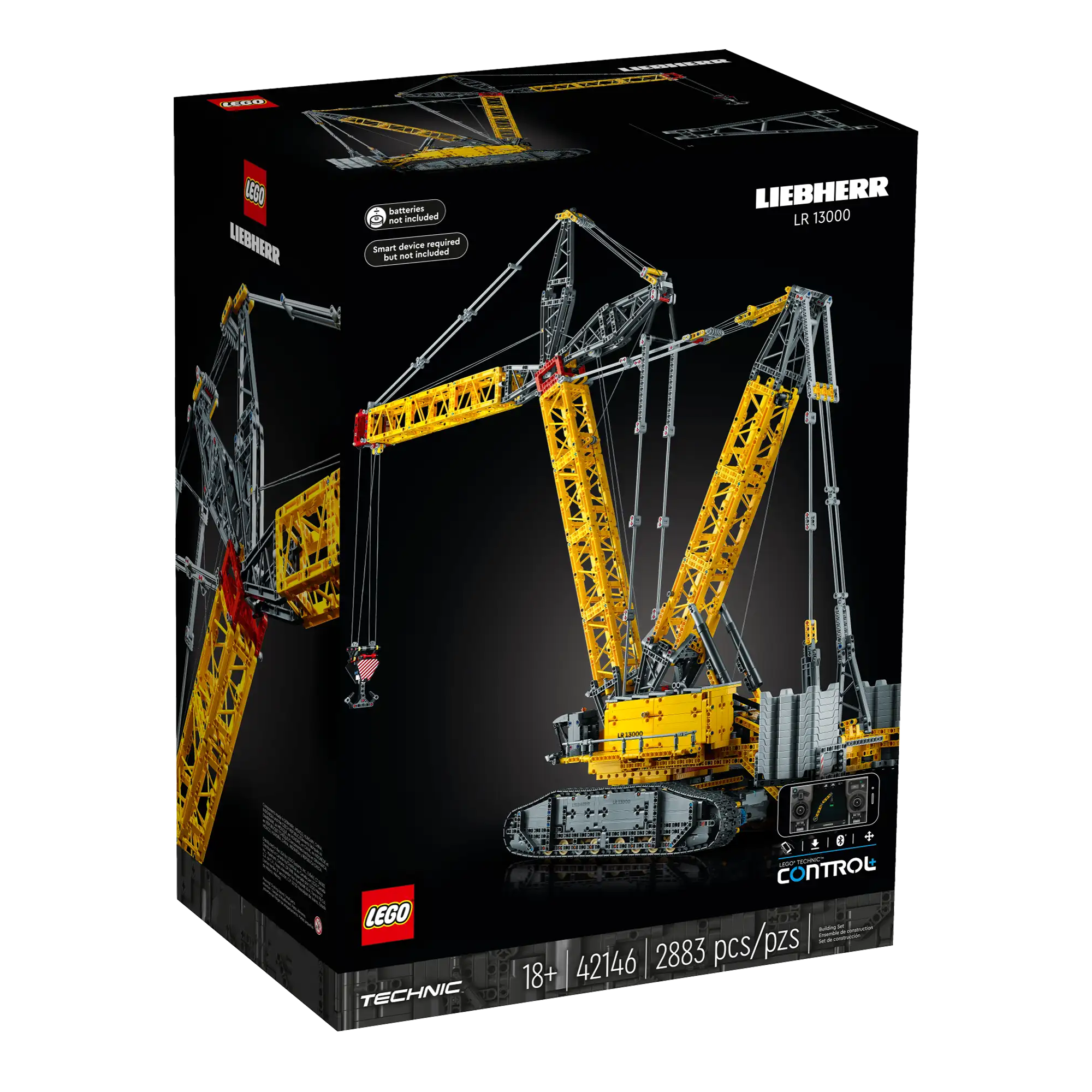 Блоковий конструктор LEGO Technic Гусеничний кран Liebherr LR 13000 (42146)