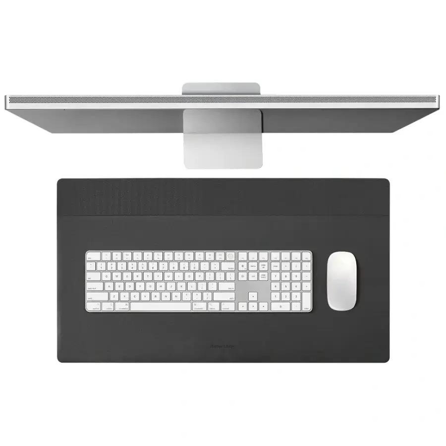 Двосторонній настільний килимок Native Union Dual Sided Desk Mat - Black/Kraft (DESK-MAT-BLKKFT)