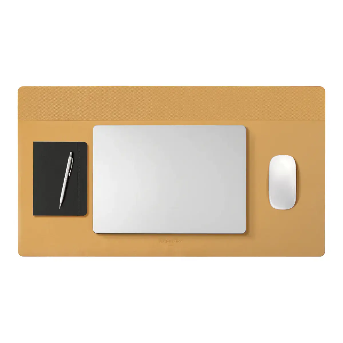 Двухсторонний настольный коврик Native Union Dual Sided Desk Mat - Black/Kraft (DESK-MAT-BLKKFT)