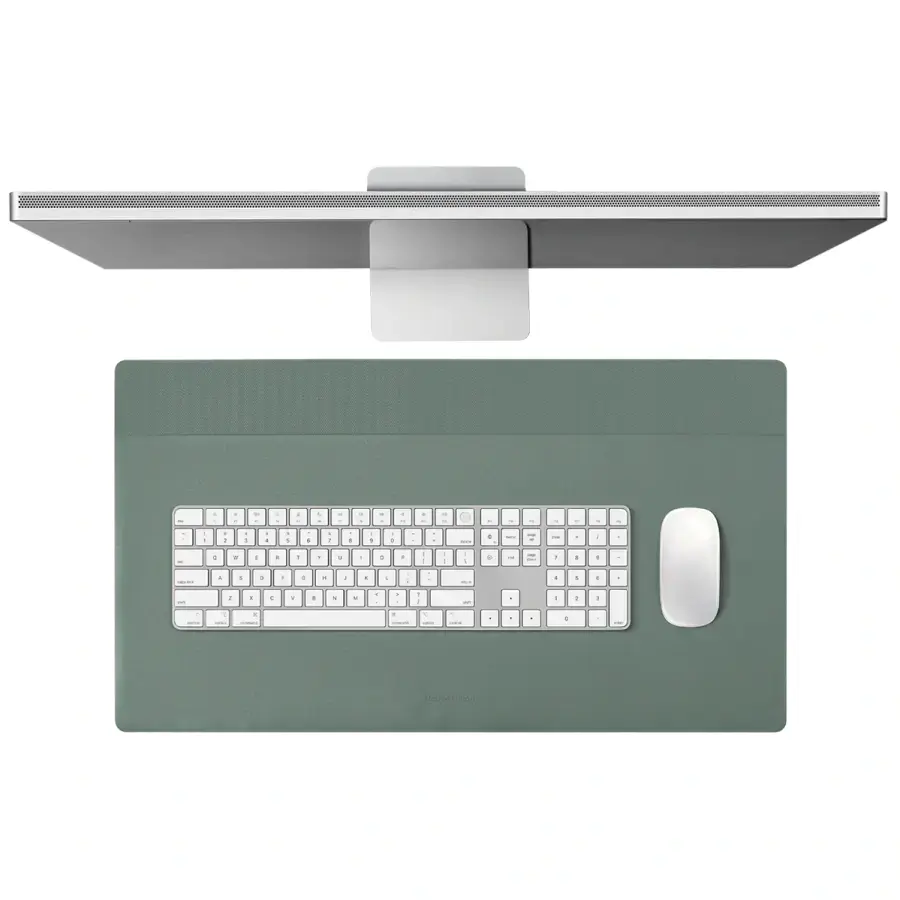 Двосторонній настільний килимок Native Union Dual Sided Desk Mat - Slate Green/Sandstone (DESK-MAT-GRNSAN)
