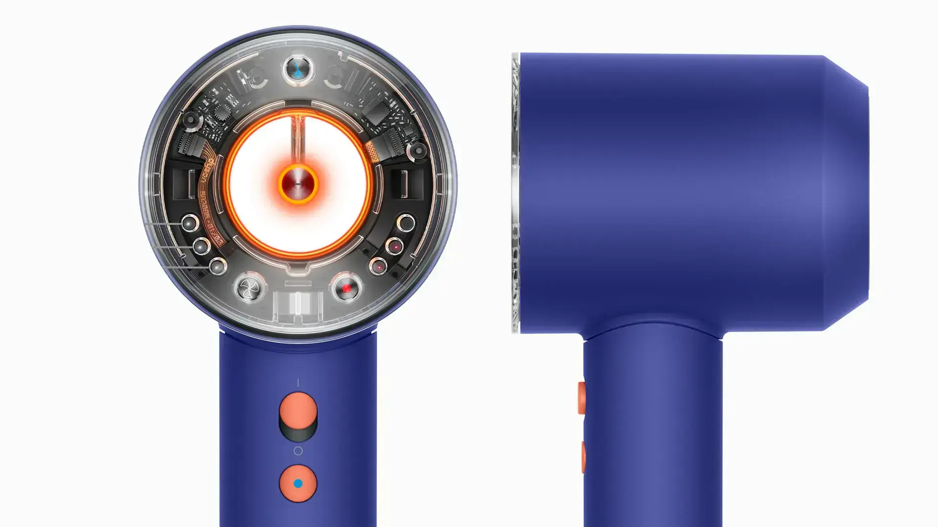 Фен для волос Dyson Supersonic HD16 Nural - Vinca Blue/Topaz (515166-01) EU