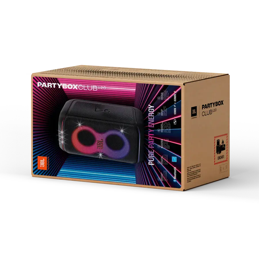 Колонка JBL PartyBox Club 120 - Black (JBLPBCLUB120EP)