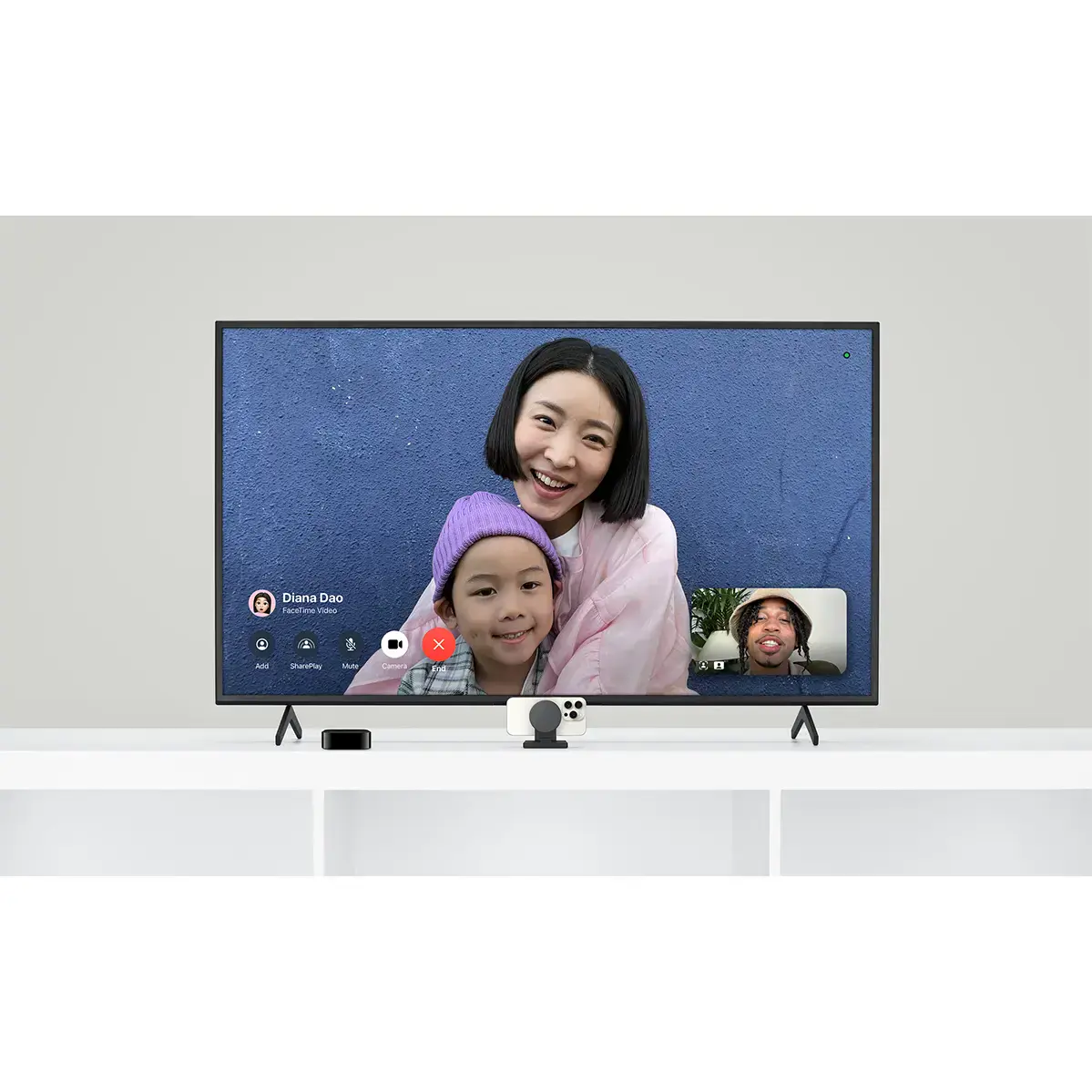 Крепление Belkin iPhone Mount with MagSafe for Apple TV 4K (MMA010DSGY)