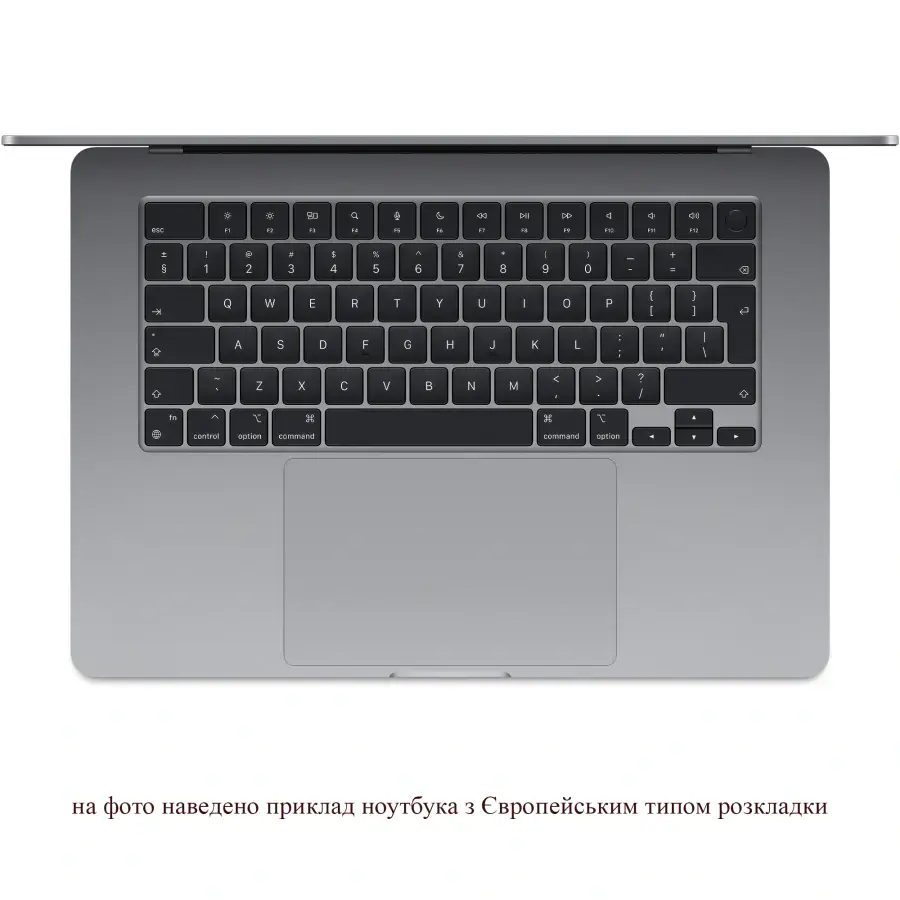 MacBook Air 15" M3/8CPU/10GPU/16GB/256GB Space Gray 2024 (MC9D4, Z1BP0006M)