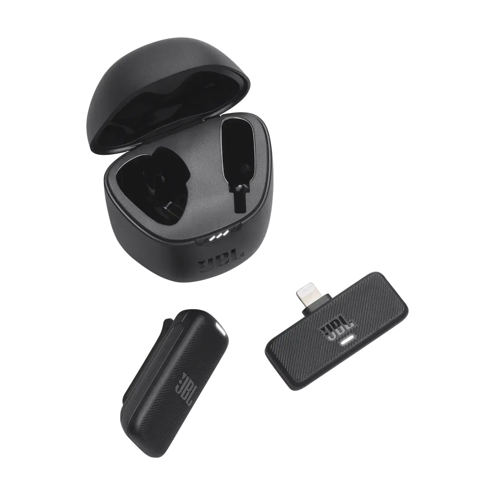 Микрофон петличный JBL Quantum Stream Wireless Lightning - Black (JBLSTRMWLLGHTBLK)