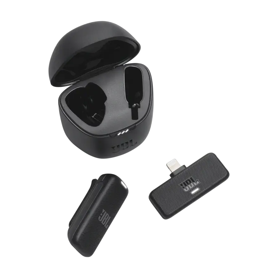 Мікрофон петличний JBL Quantum Stream Wireless Lightning - Black (JBLSTRMWLLGHTBLK)