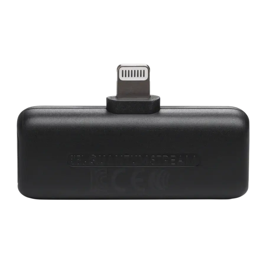 Мікрофон петличний JBL Quantum Stream Wireless Lightning - Black (JBLSTRMWLLGHTBLK)