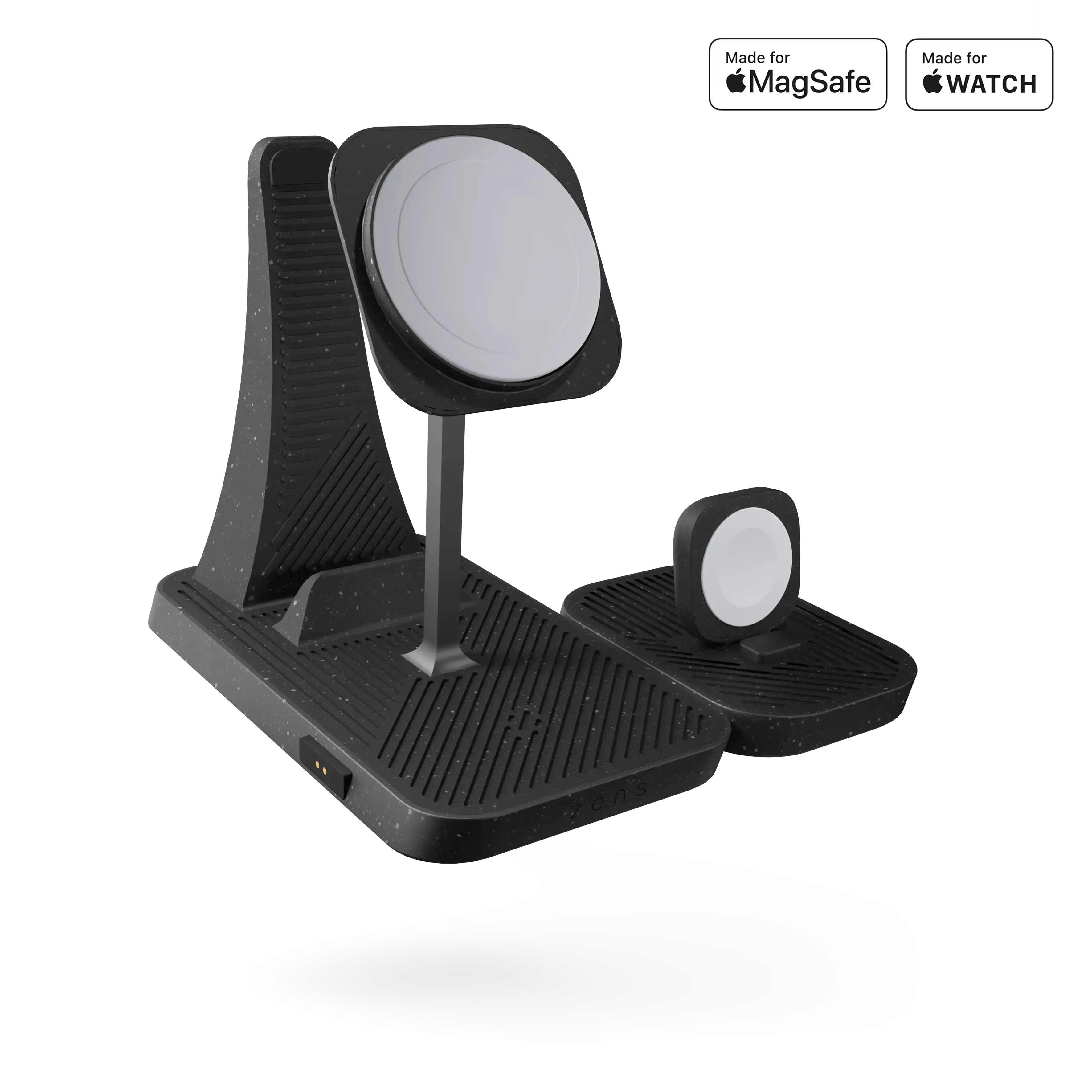 Модульная зарядная станция Zens 4-in-1 Modular Wireless Charger with iPad Charging Stand Black (ZEAPM03/00)