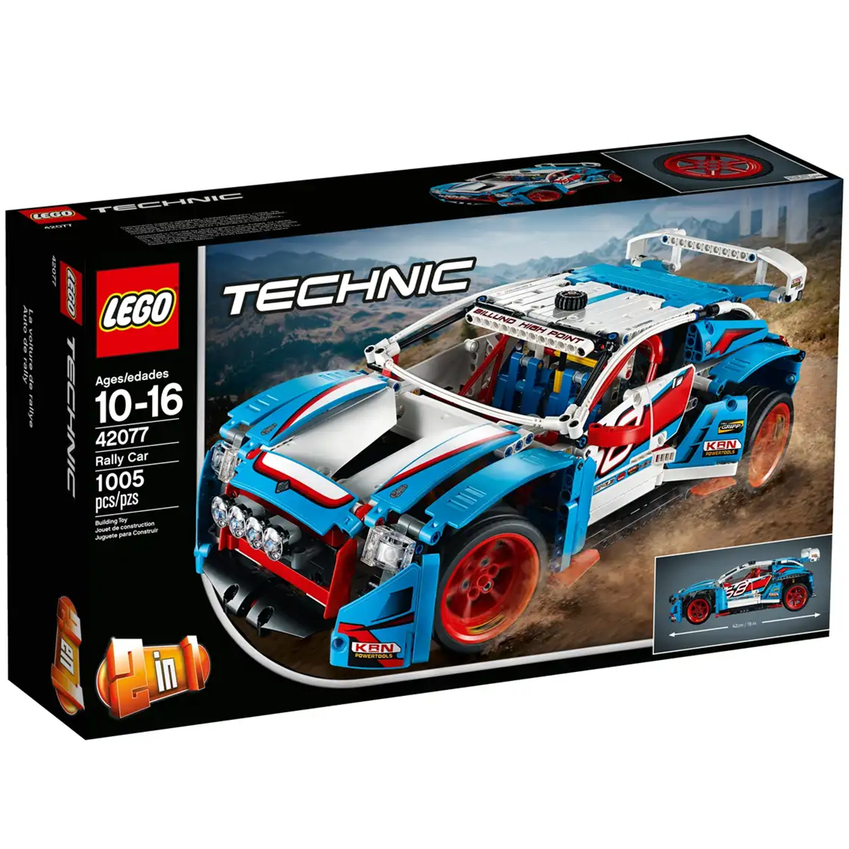 Авто-конструктор LEGO Technic Гоночний автомобіль (42077)