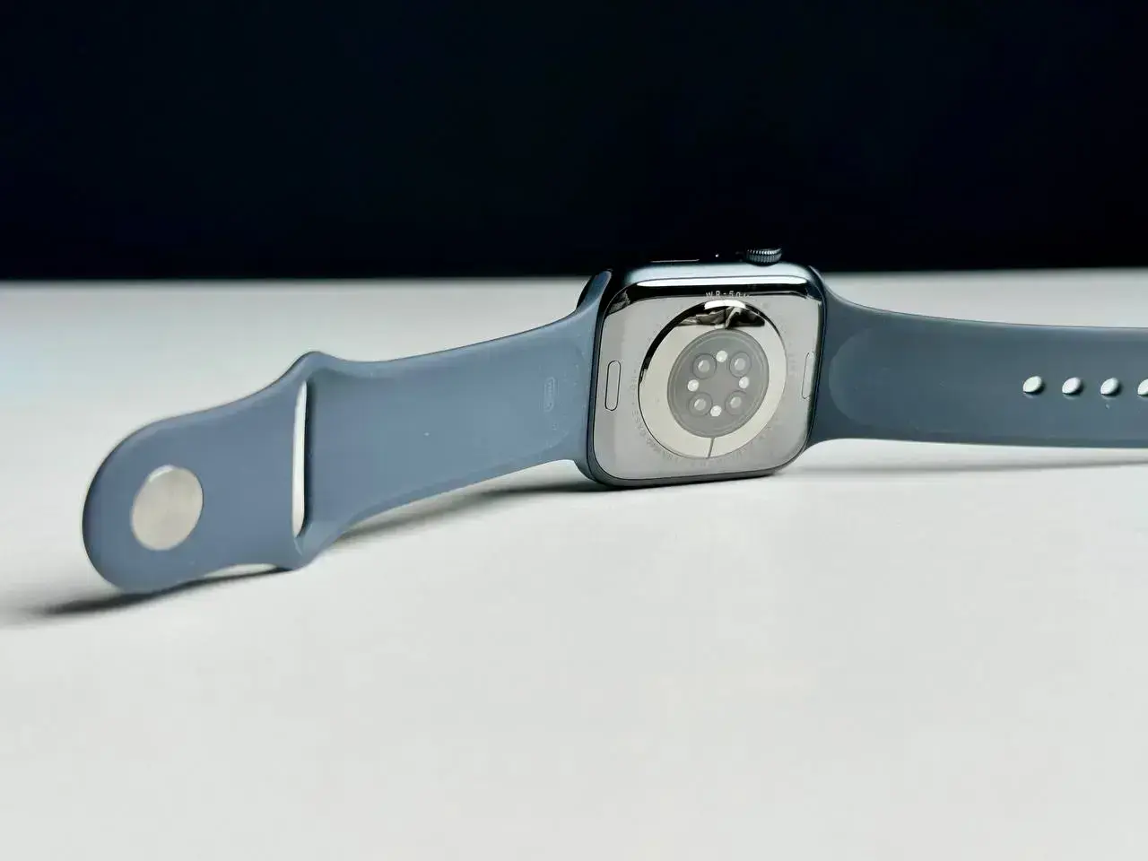NEW NO BOX Apple Watch Series 9 GPS 45mm Midnight Aluminum Case with Midnight Sport Band - S/M (MR993)
