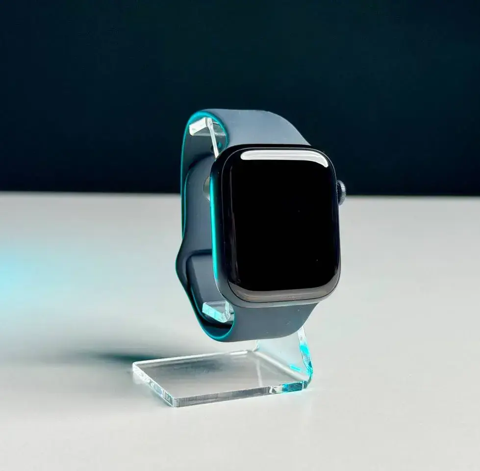 NEW NO BOX Apple Watch Series 9 GPS 45mm Midnight Aluminum Case with Midnight Sport Band - S/M (MR993)