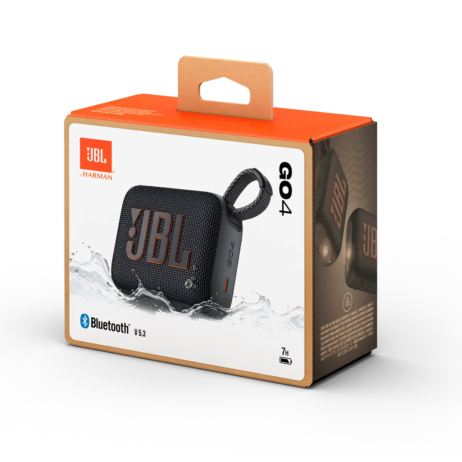 Портативная колонка JBL Go 4 Black (JBLGO4BLK)