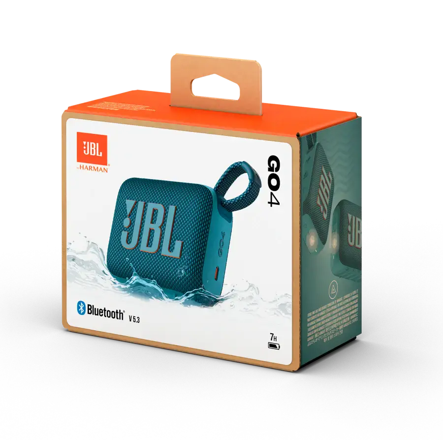Портативная колонка JBL Go 4 Blue (JBLGO4BLU)