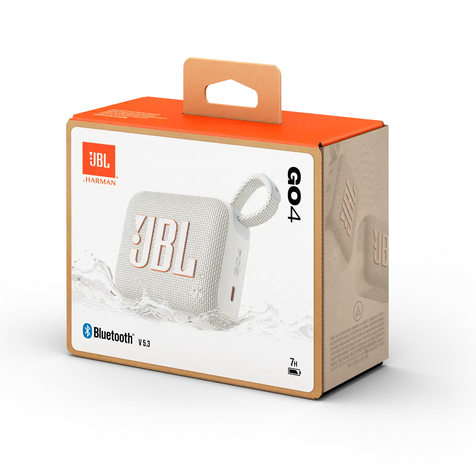 Портативная колонка JBL Go 4 White (JBLGO4WHT)