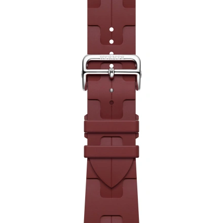 Ремінець Apple Watch Hermès 42/44/45/49mm Rouge H Kilim Single Tour (MTJ13)