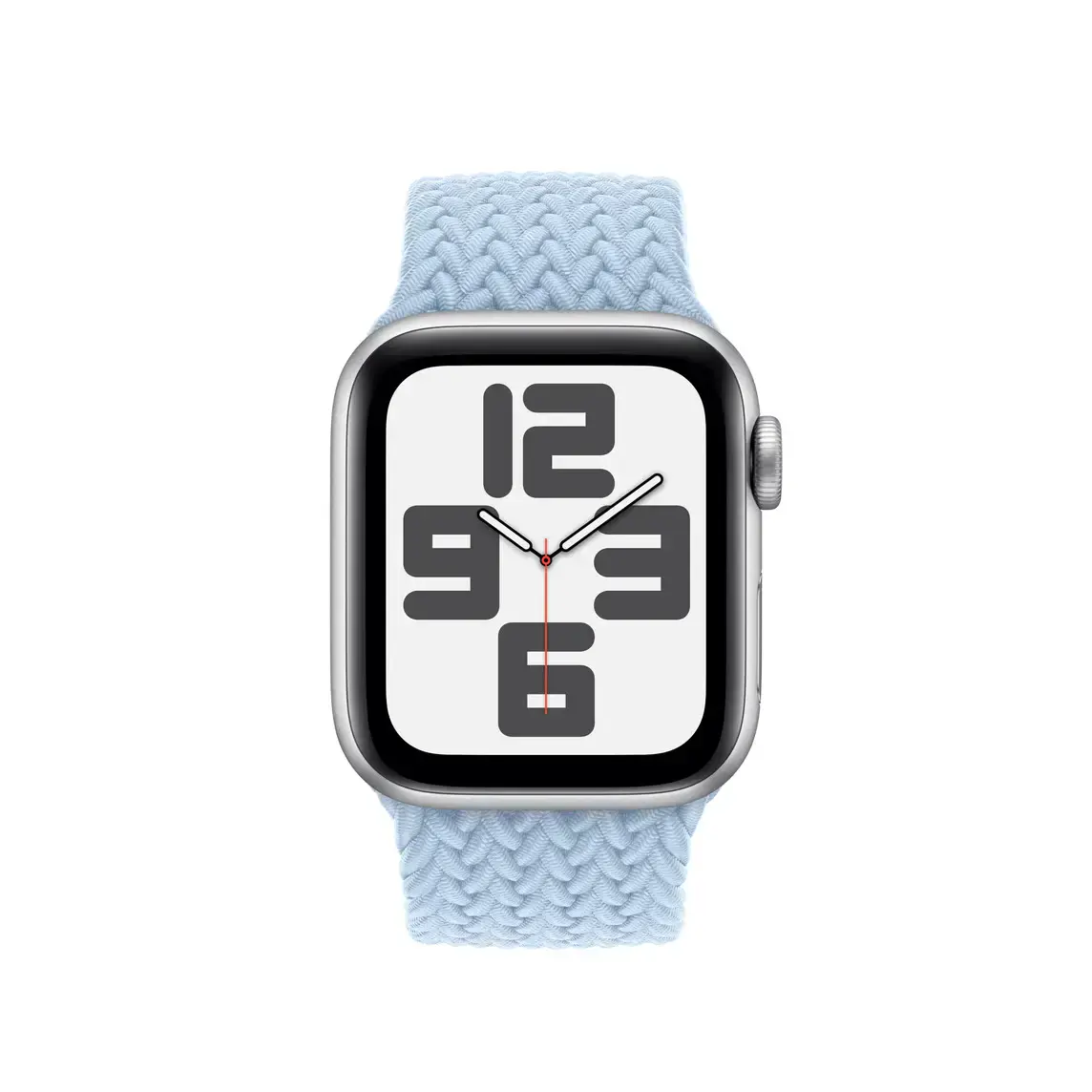 Ремешок Apple Light Blue Braided Solo Loop - Size 12 для Apple Watch 42/44/45/49mm (MWLN3)