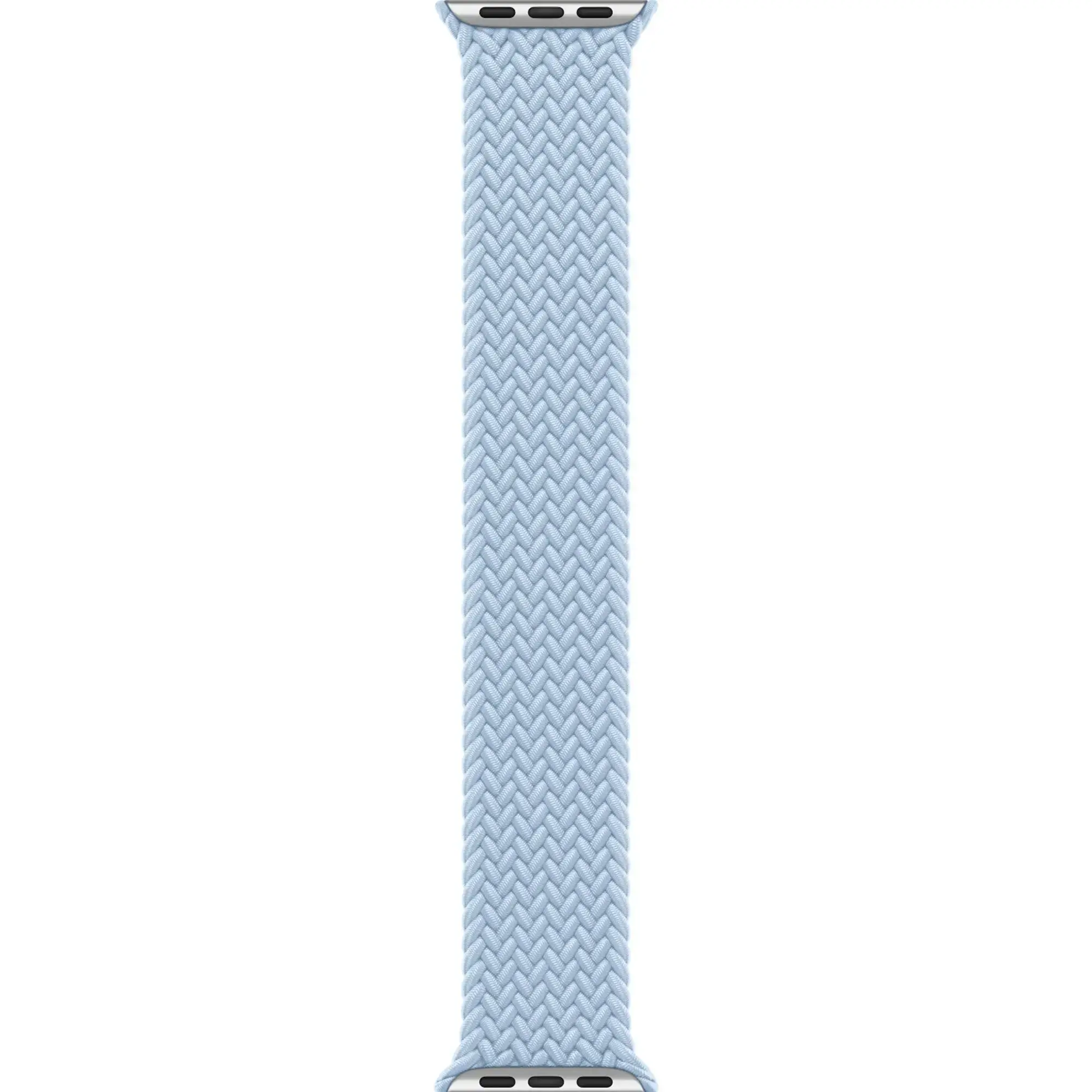 Ремешок Apple Light Blue Braided Solo Loop - Size 12 для Apple Watch 42/44/45/49mm (MWLN3)