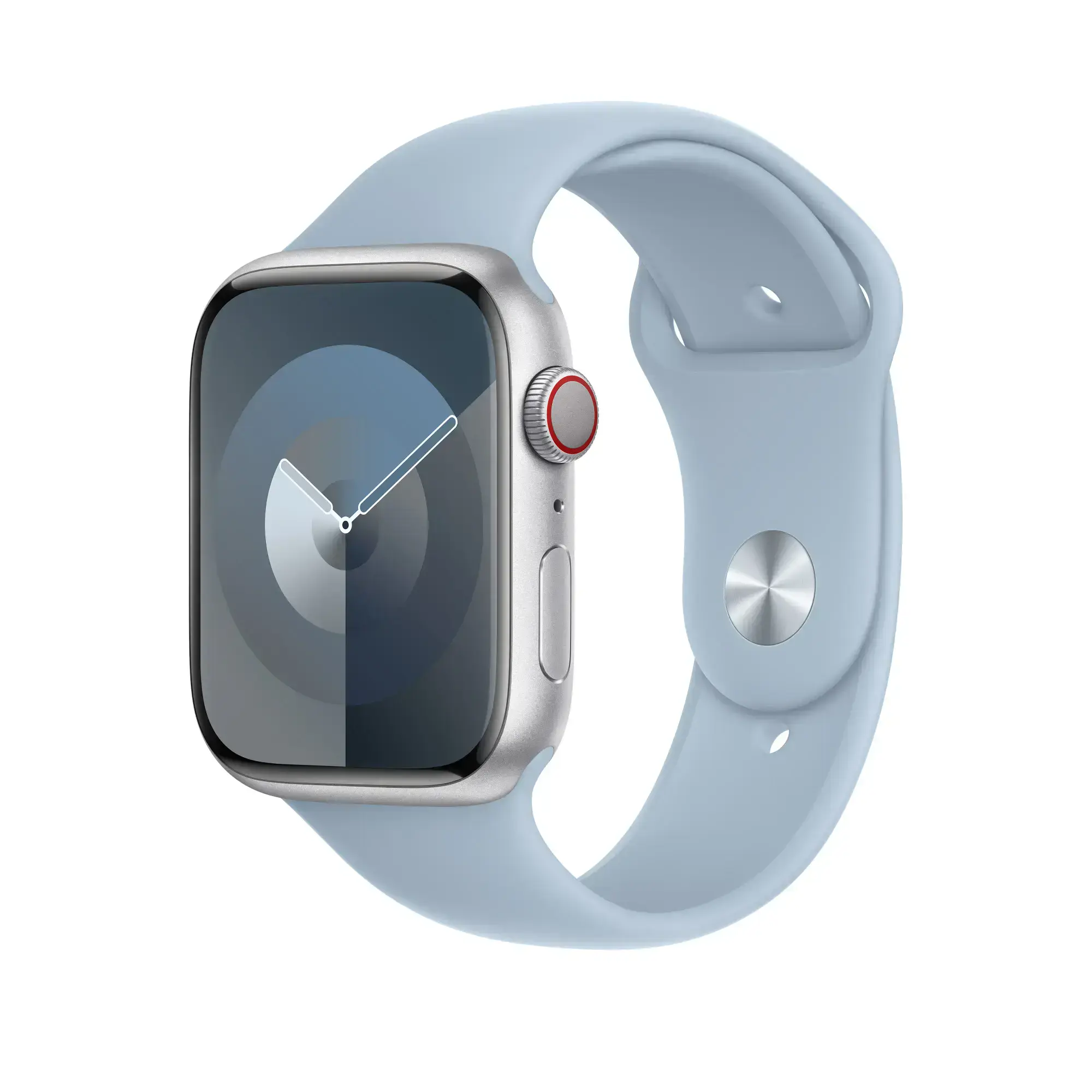 Ремешок Apple Light Blue Sport Band S/M для Apple Watch 42/44/45/49mm (MWMU3)