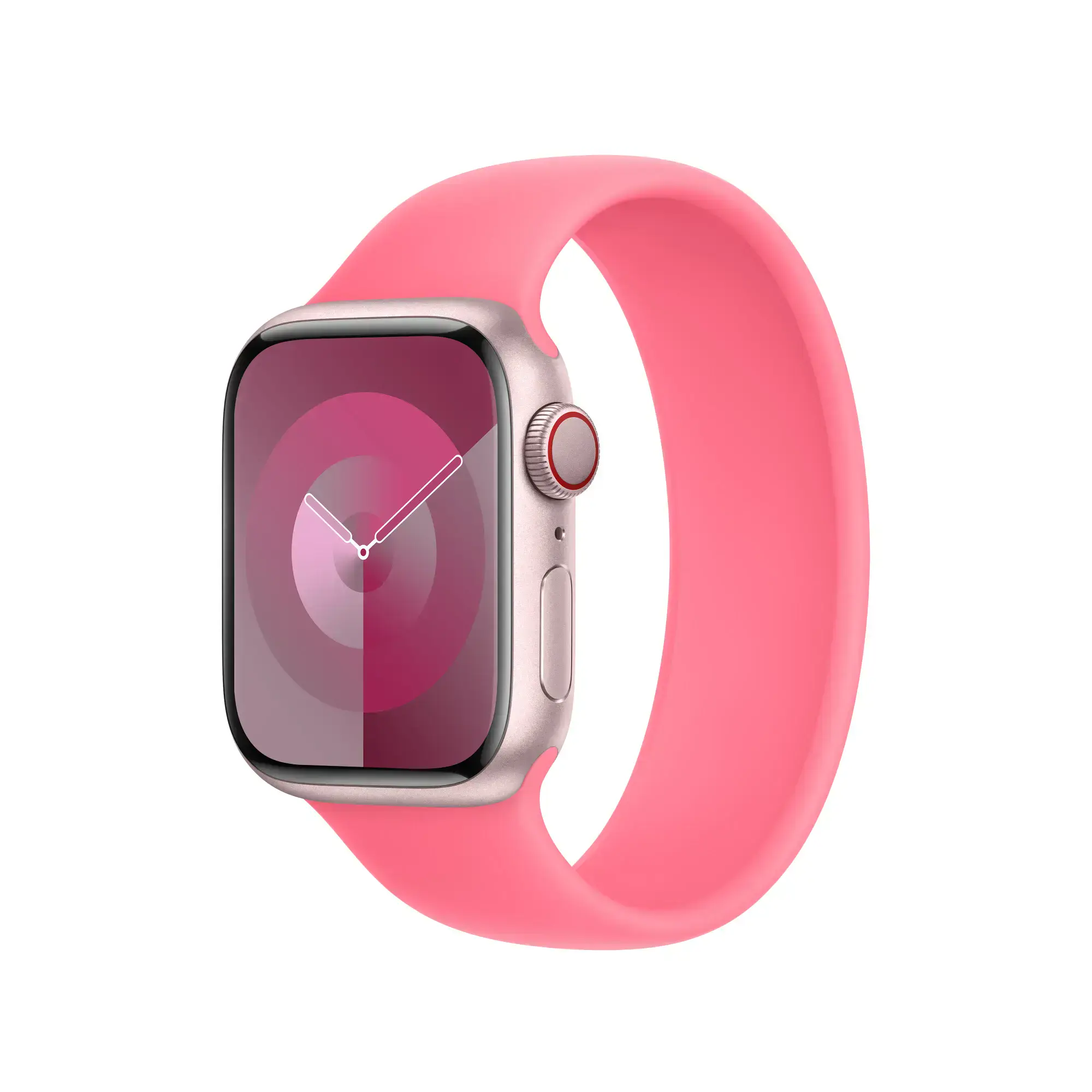 Ремешок Apple Pink Solo Loop - Size 10 для Apple Watch 42/44/45/49mm (MWFT3)