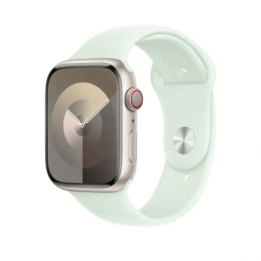 Ремінець Apple Soft Mint Sport Band S/M для Apple Watch 42/44/45/49mm (MWMY3)