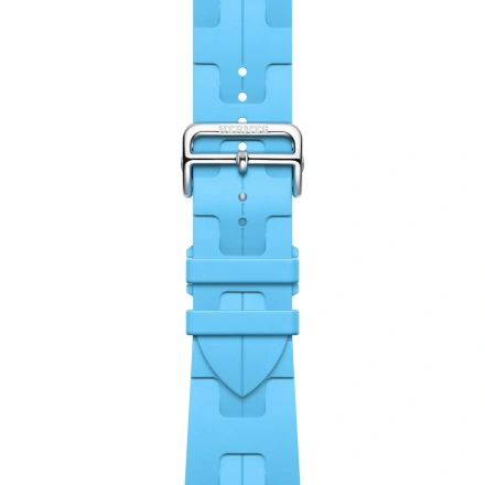 Ремешок Apple Watch Hermès 38/40/41mm Bleu Céleste Kilim Single Tour (MWNY3)