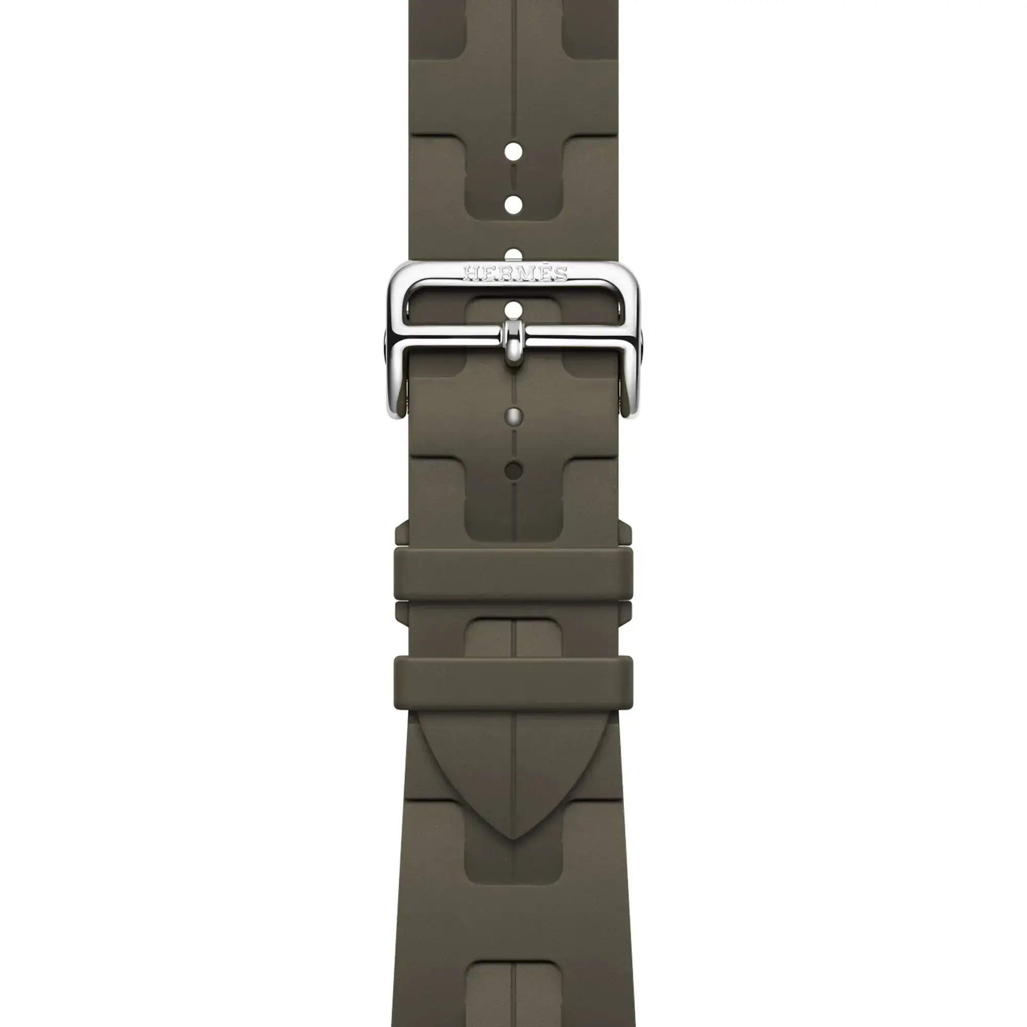 Ремінець Apple Watch Hermès 38/40/41/42mm Kaki Kilim Single Tour (MWP03)