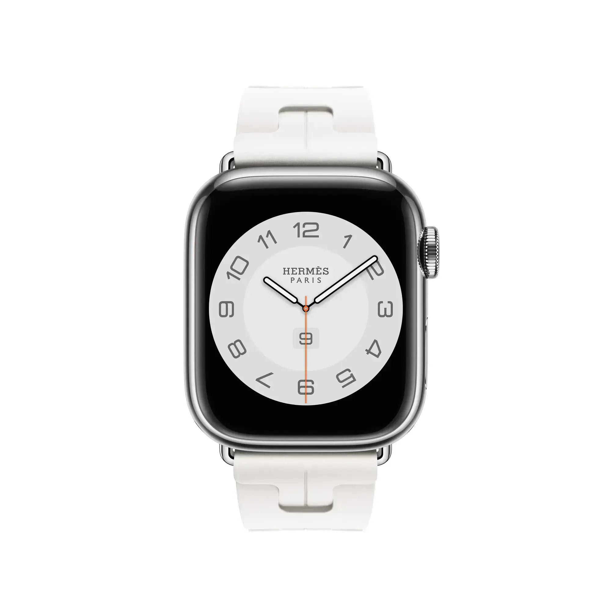 Ремінець Apple Watch Hermès 42/44/45/49mm Blanc Kilim Single Tour (MWP13)
