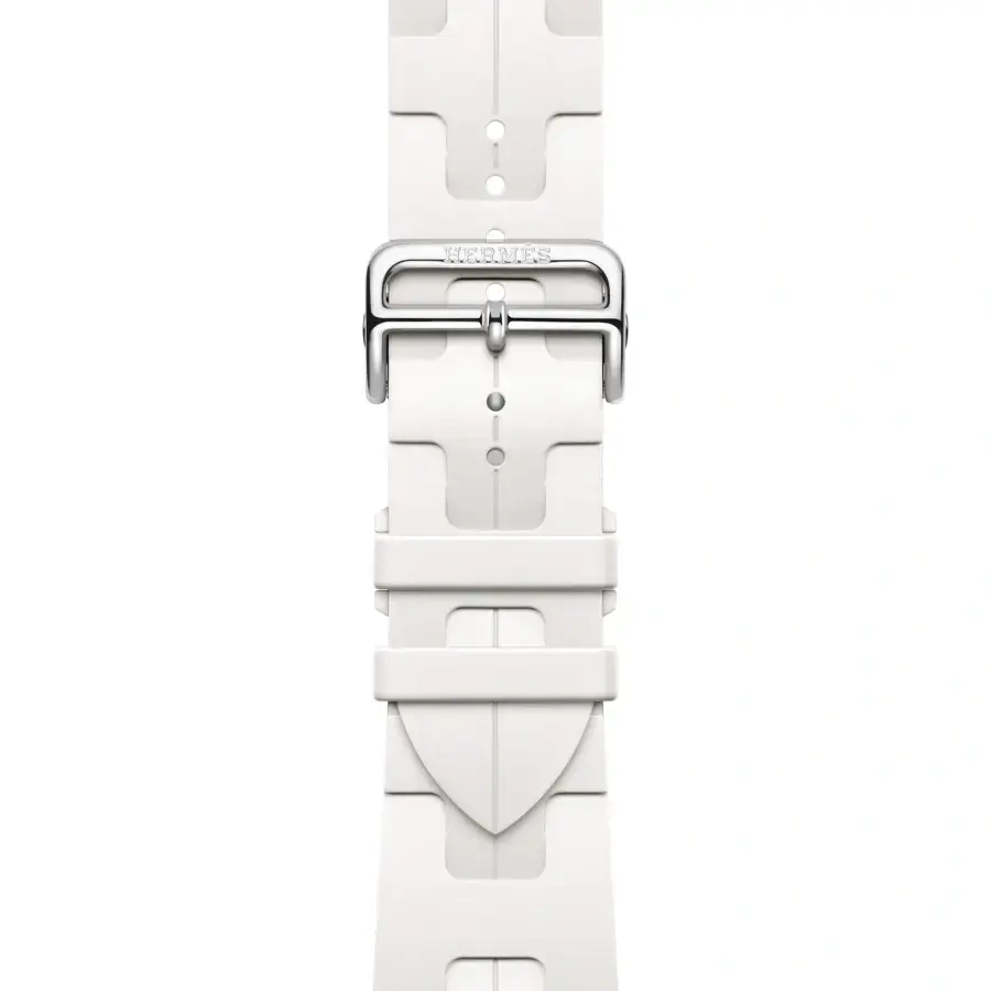 Ремешок Apple Watch Hermès 42/44/45/49mm Blanc Kilim Single Tour (MWP13)
