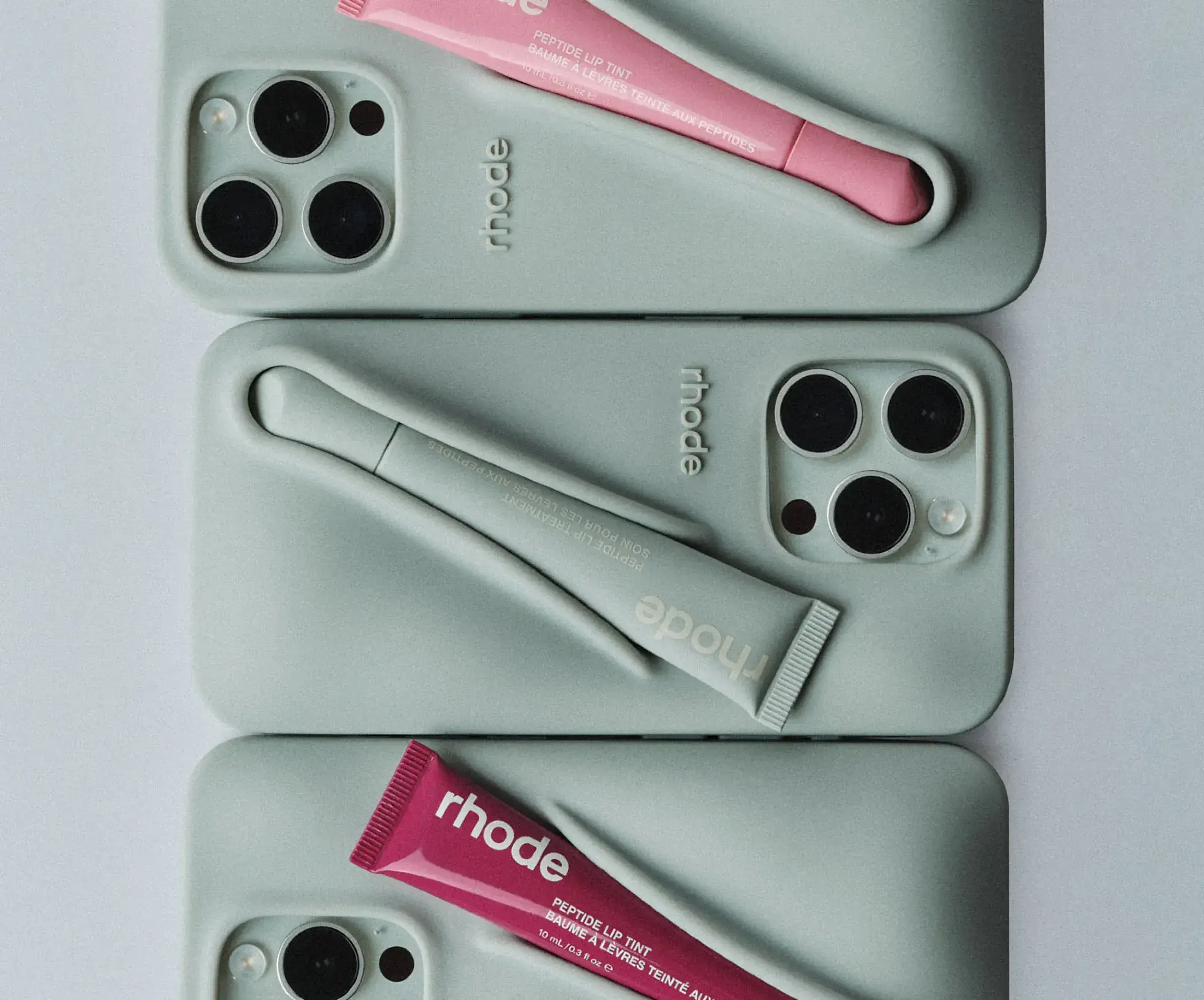 Силиконовый чехол Rhode Lip Case для iPhone 15 Pro Max