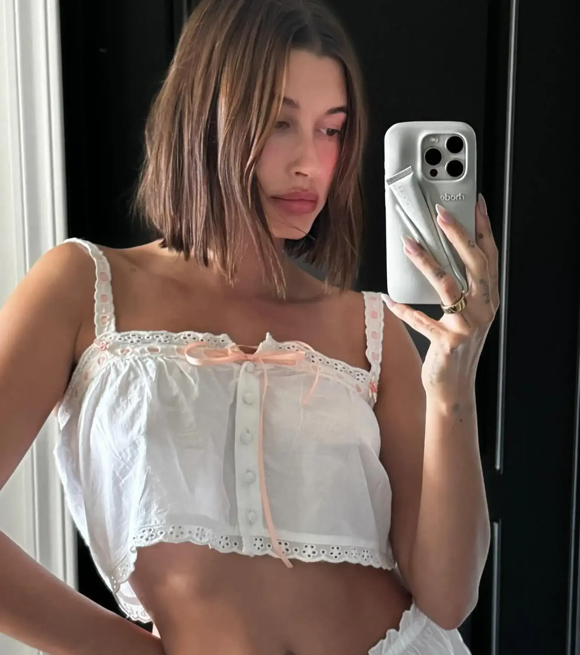 Силиконовый чехол Rhode Lip Case для iPhone 15 Pro Max