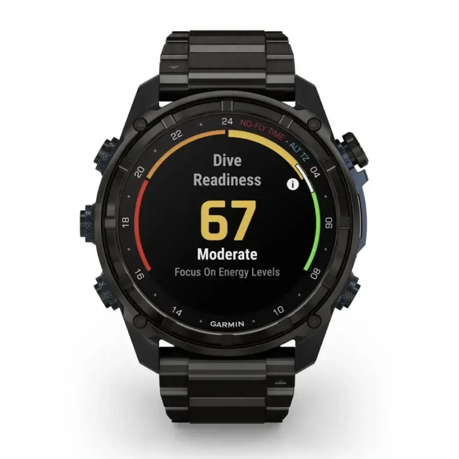 Смарт-годинник Garmin Descent Mk3i 51mm Carbon Gray DLC Titanium with DLC Titanium Band (010-02752-13/14)