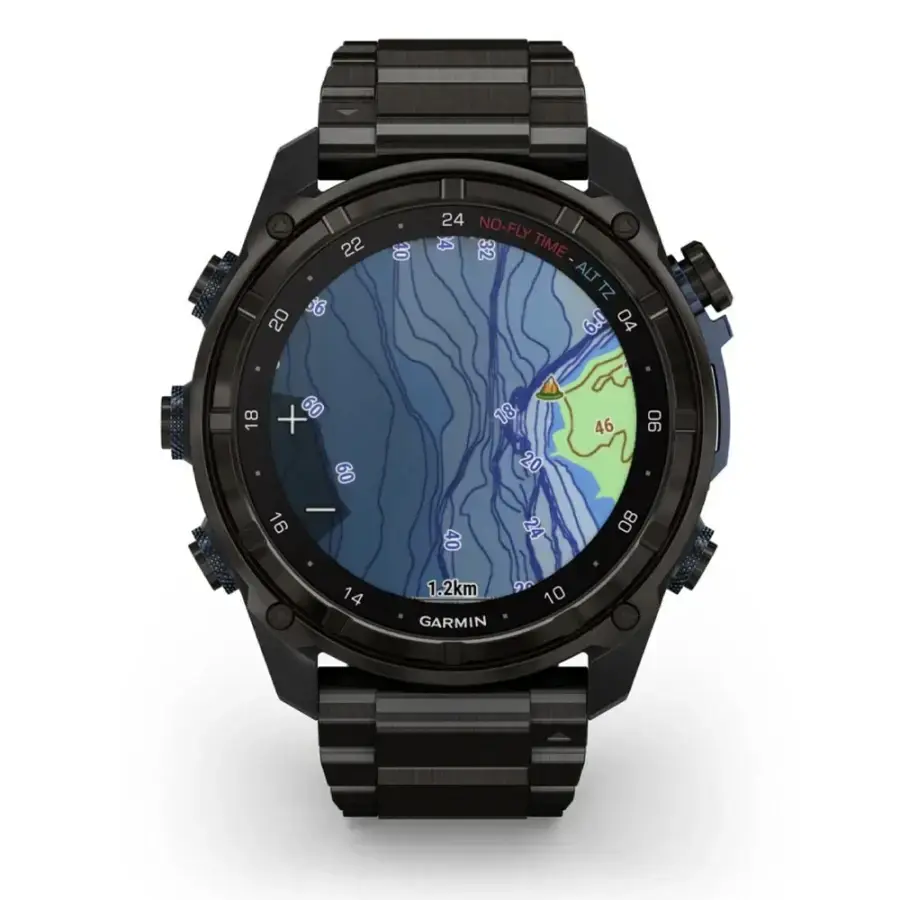 Смарт-годинник Garmin Descent Mk3i 51mm Carbon Gray DLC Titanium with DLC Titanium Band (010-02752-13/14)