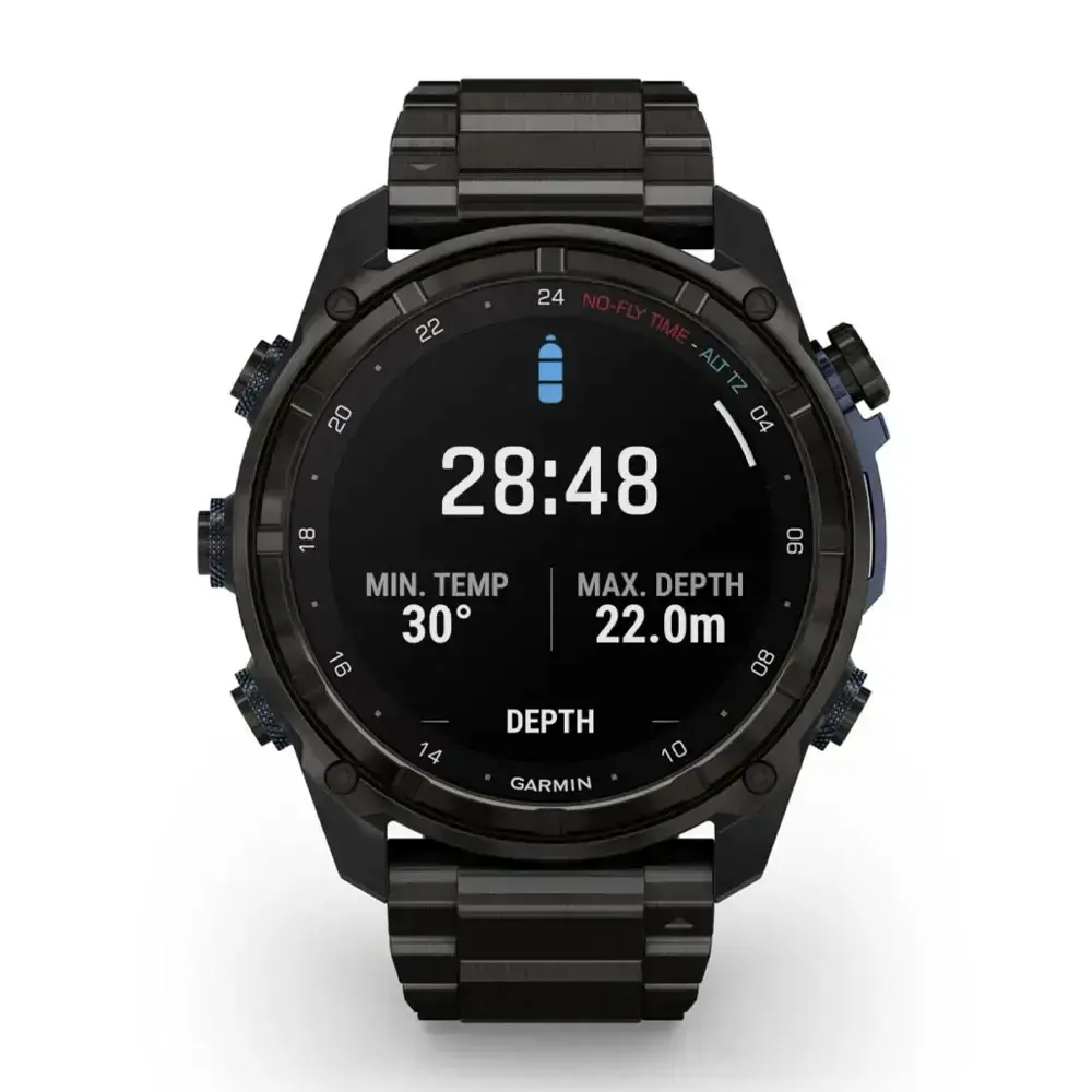 Смарт-часы Garmin Descent Mk3i 51mm Carbon Gray DLC Titanium with DLC Titanium Band (010-02752-13/14)