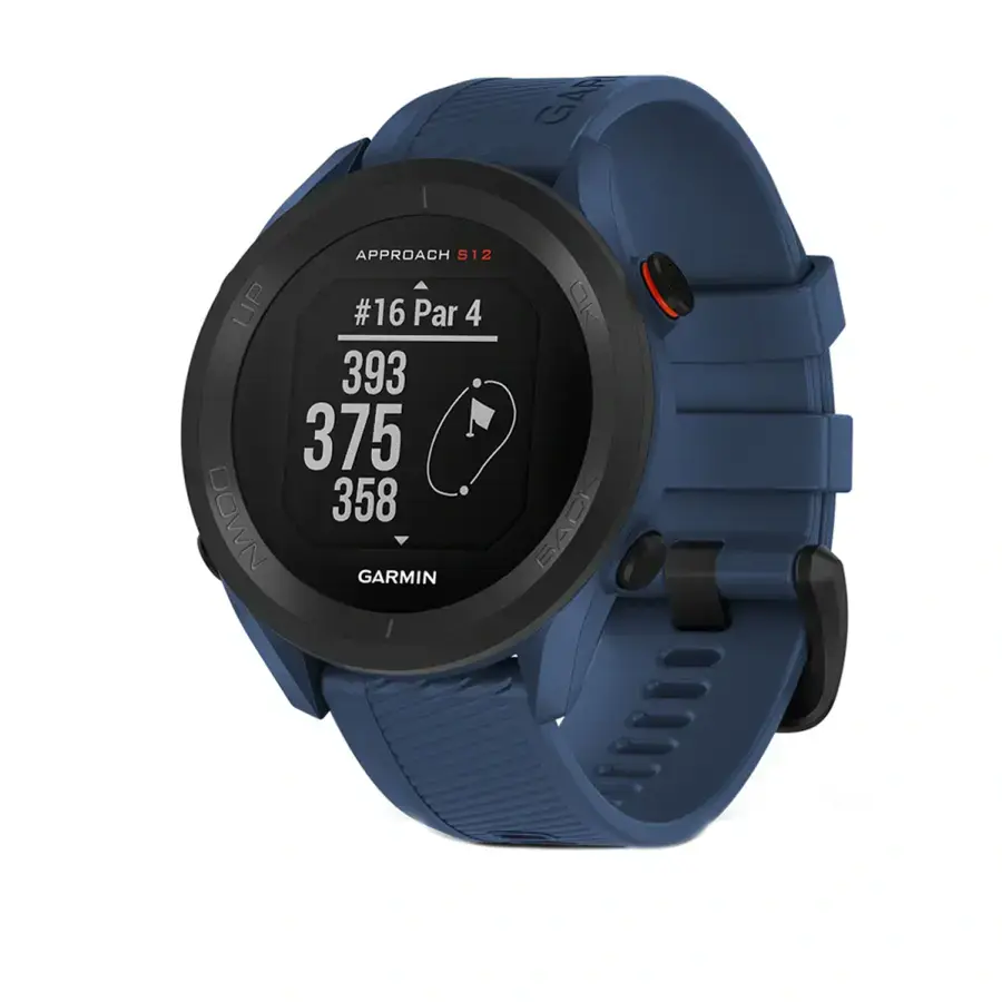 Спортивний годинник Garmin Approach S12 Tidal Blue (010-02472-14)