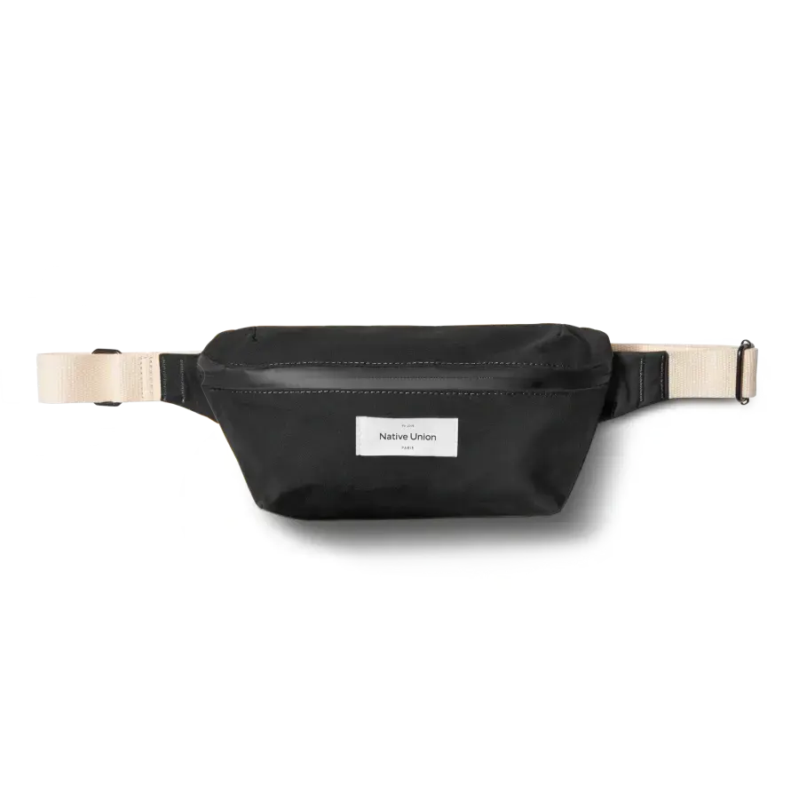 Сумка через плече (бананка) Native Union W.F.A Crossbody Pouch Black (CROS-POUCH-BLK)