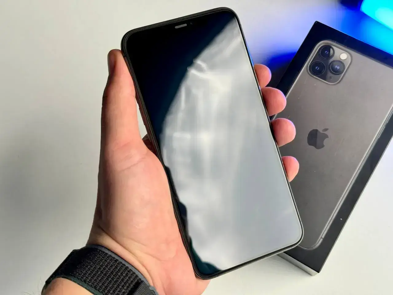 USED Apple iPhone 11 Pro Max 64GB Space Gray (MWGY2)🔋99%(Состояние - 9.5/10, Комплект - iPhone, коробка | гарантия - 1 мес.)