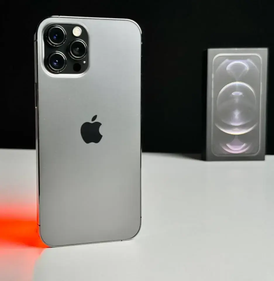 USED Apple iPhone 12 Pro Max 128GB Graphite (MGCF3, MGD73)🔋88%(Состояние - 8.7/10, Комплект - полное | гарантия - 1 мес.)