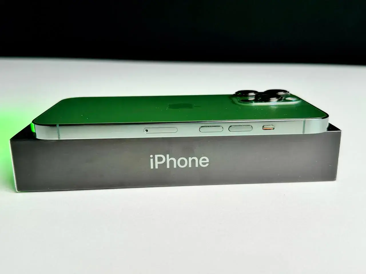 USED Apple iPhone 13 Pro 128GB Alpine Green (MNDT3, MNE23)🔋91%(Состояние - 9.5/10, Комплект - полное | гарантия - 1 мес.)