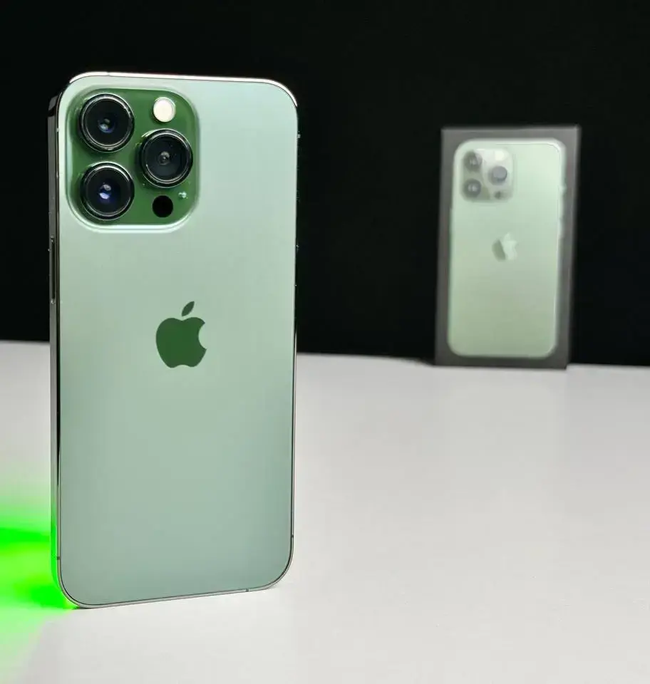 USED Apple iPhone 13 Pro 128GB Alpine Green (MNDT3, MNE23)🔋91%(Состояние - 9.5/10, Комплект - полное | гарантия - 1 мес.)