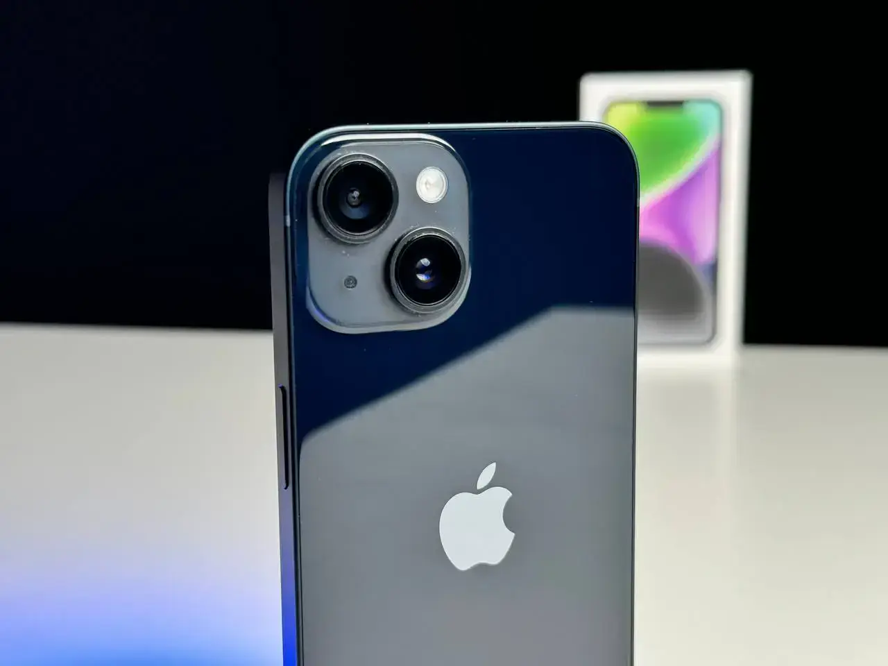 USED Apple iPhone 14 128GB Midnight (MPUF3)🔋96%(Состояние - 9.5/10, Комплект - полное | гарантия - 1 мес.)