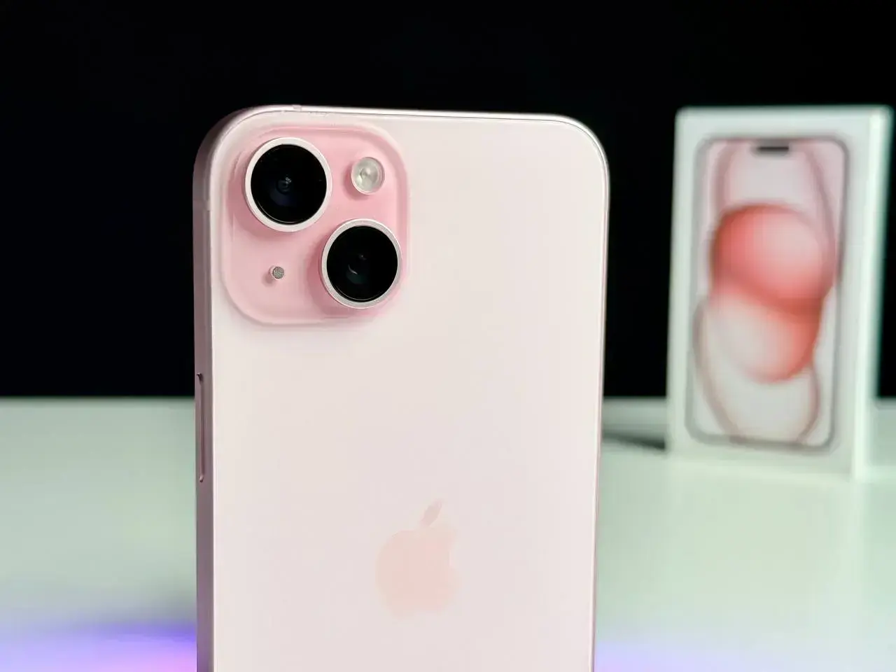 USED Apple iPhone 15 Plus 128GB Pink (MU103)🔋100%(Состояние - 10/10, Комплект - полный | гарантия - 1 мес.)