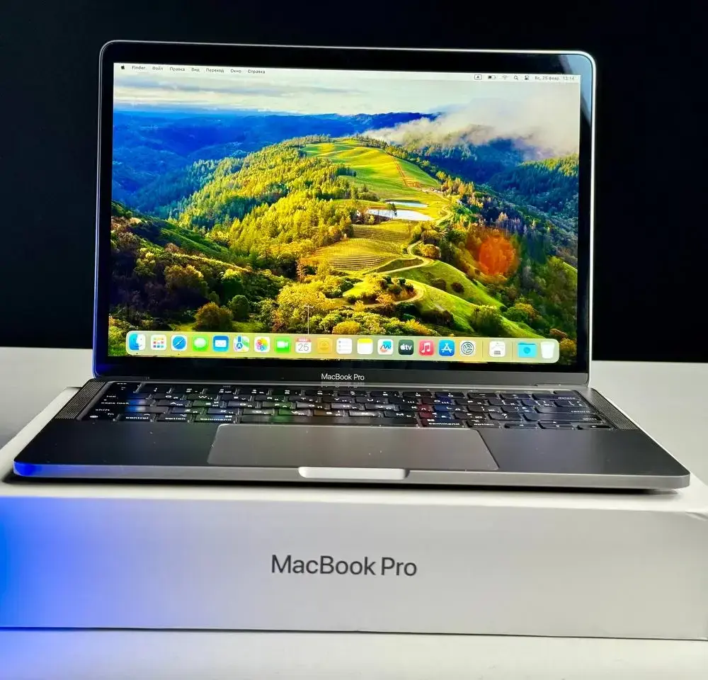 USED MacBook Pro 13" Space Gray (MYD82) 2020 🔋85% (Состояние - 9/10. Комплект - полный | гарантия - 1 мес.) - Cycle 766