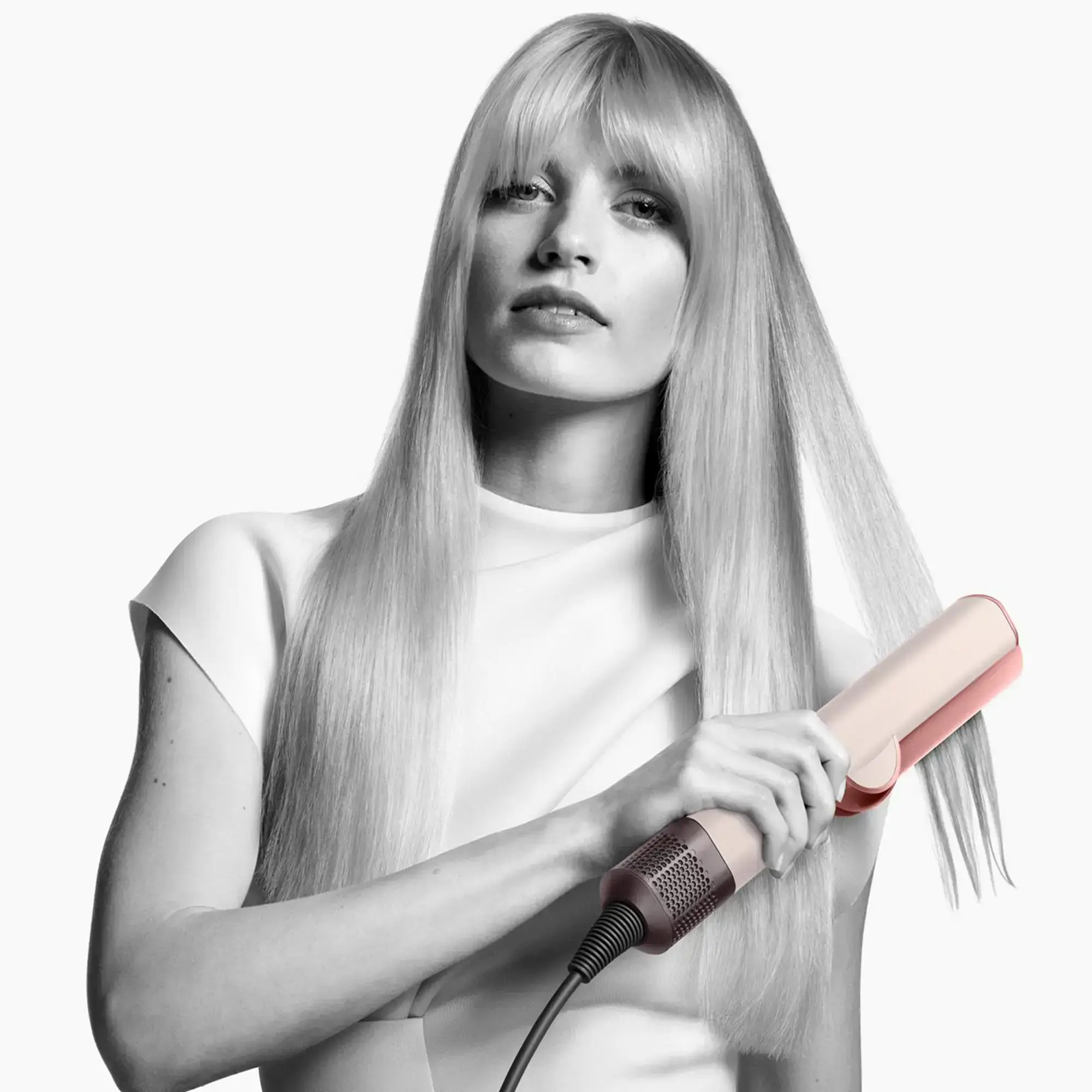 Вирівнювач для волосся Dyson Airstrait HT01 - Ceramic Pink/Rose Gold (453951-01)