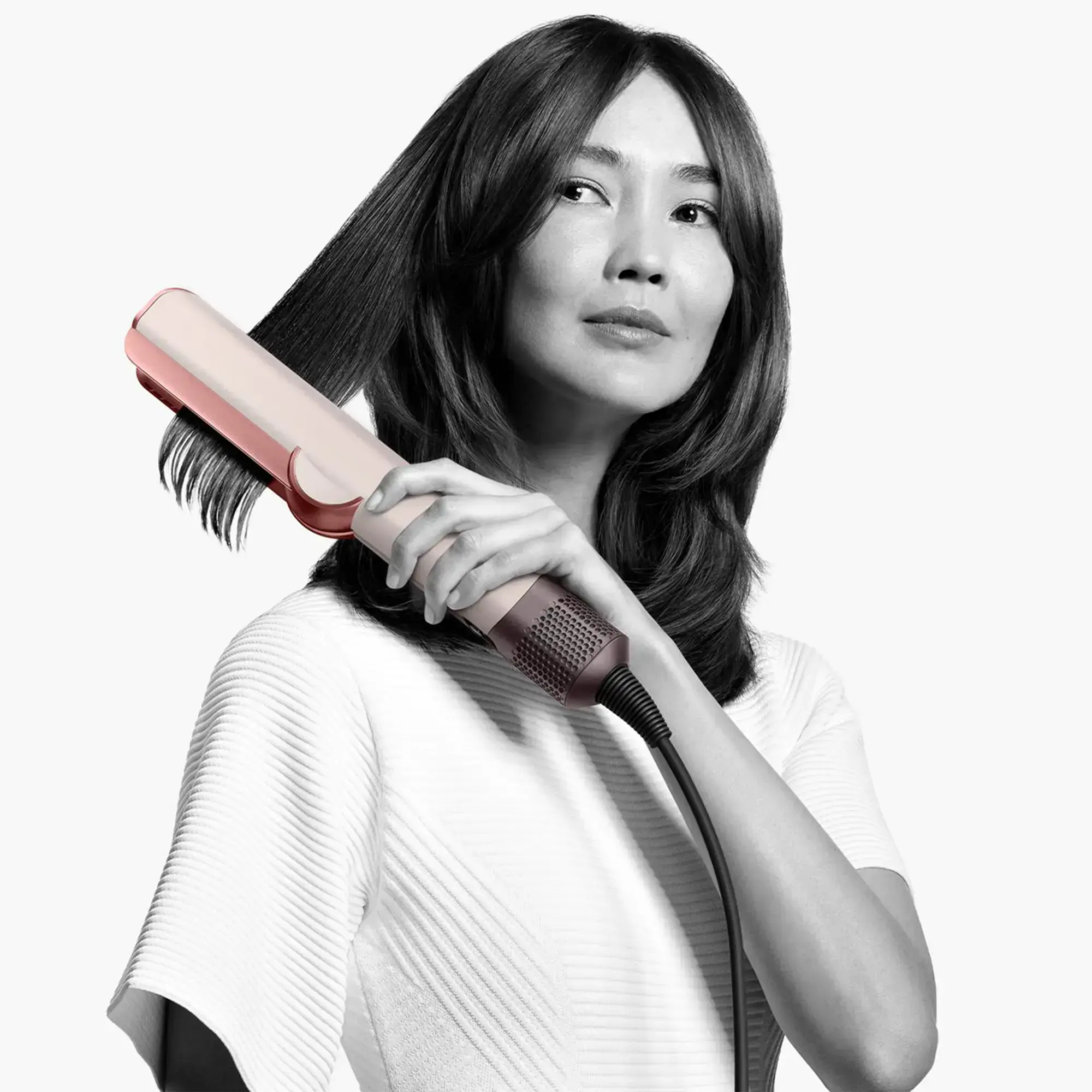 Вирівнювач для волосся Dyson Airstrait HT01 - Ceramic Pink/ Rose Gold (598960-01) EU