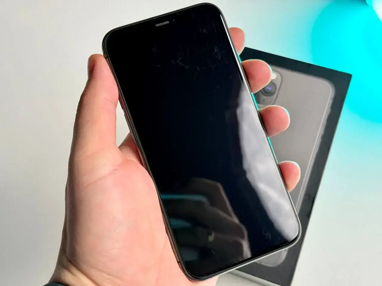 Вживаний Apple iPhone 11 Pro 512GB Space Gray (MWCD2)🔋89%(Стан - 8.8/10, Комплект - iPhone,коробка | гарантія - 1 міс.)