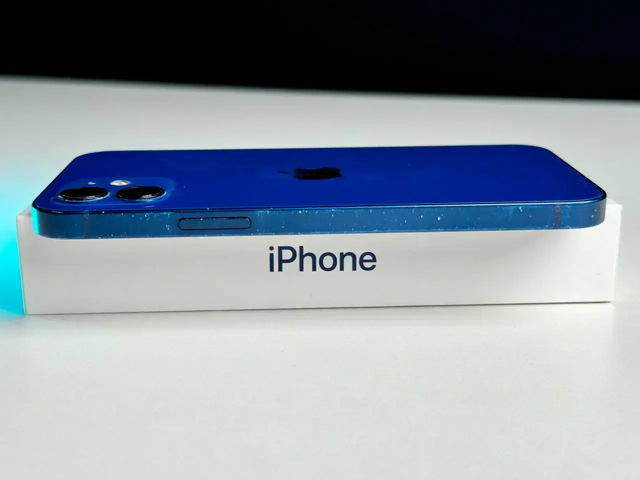 б/у Apple iPhone 12 64GB Blue (MGH93, MGJ83)🔋100%(Состояние - 7/10, Комплект - полный | гарантия - 1 мес.)