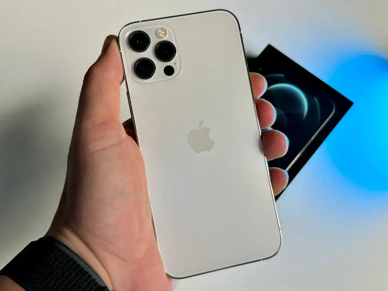 Б/у Apple iPhone 12 Pro 128GB Silver (MGLP3, MGML3)🔋100%(Состояние - 9/10, Комплект - полный | гарантия - 1 мес.)