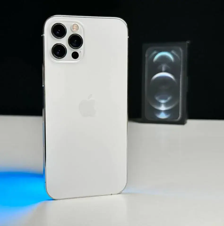 Вживаний Apple iPhone 12 Pro 128GB Silver (MGLP3, MGML3)🔋100%(Стан - 9/10, Комплект - повний | гарантія - 1 міс.)