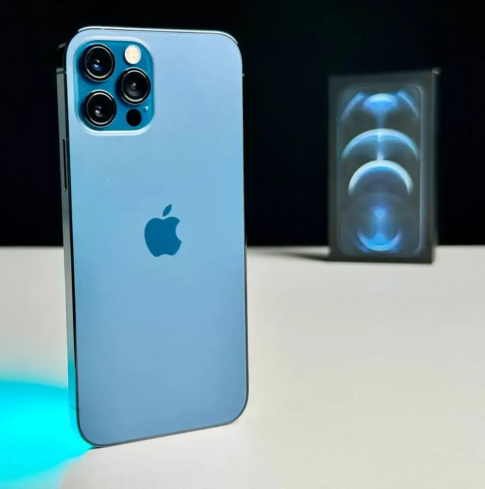Б/у Apple iPhone 12 Pro 256GB Pacific Blue (MGLW3, MGMT3)🔋100%(Состояние - 9/10, Комплект - полное | гарантия - 1 мес.)