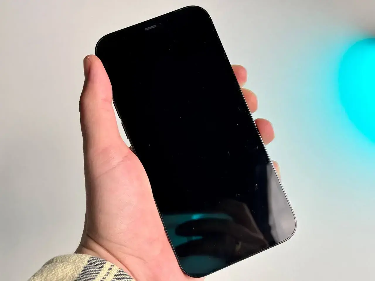 Б/у Apple iPhone 12 Pro Max 128GB Pacific Blue (MGCJ3, MGDA3)🔋100%(Состояние - 8.5/10, Комплект - iPhone | гарантия - 1 мес.)